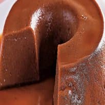 Pudim de Banana com Café