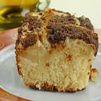 Cuca de Maçã com Azeite de Oliva Espanhol