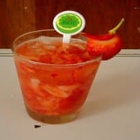 Caipivodka de Morango com Chocolate