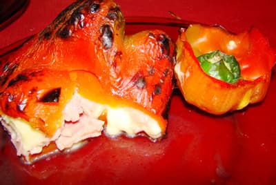 Pimentão Recheado ao Forno