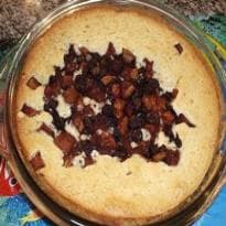 Bolo com diversas frutas