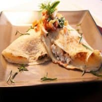 Crepe de Palmito Com Ervas