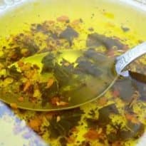 Azeite de manjericão