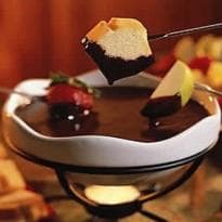 Fondue de Chocolate com Laranja