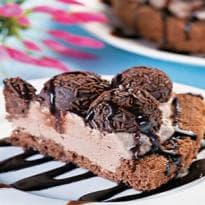 Torta de Brigadeiro e Sorvete