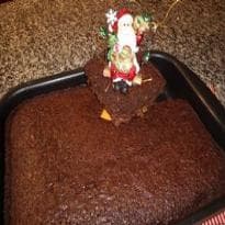 Bolo de Natal com Frutas Cristalizadas