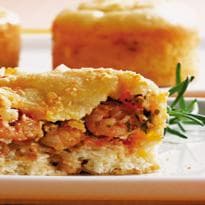 Tortinha de camarão