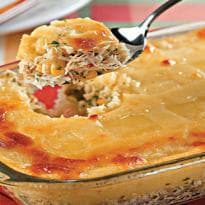 Torta de Arroz com frango