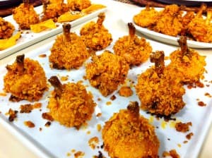 Coxinha crocante apimentada