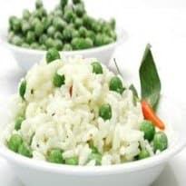 Arroz com ervilhas