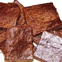 Brownies com pouca gordura