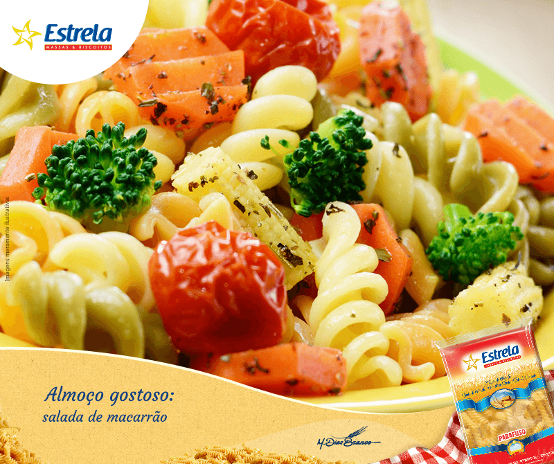 Salada de Macarrão Parafuso