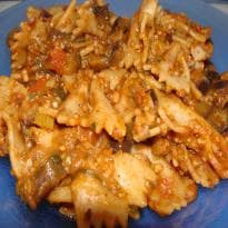 Gravatinha de Berinjela