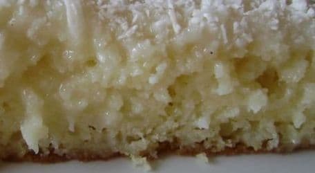 Bolo de Coco Gelado - Sem gordura