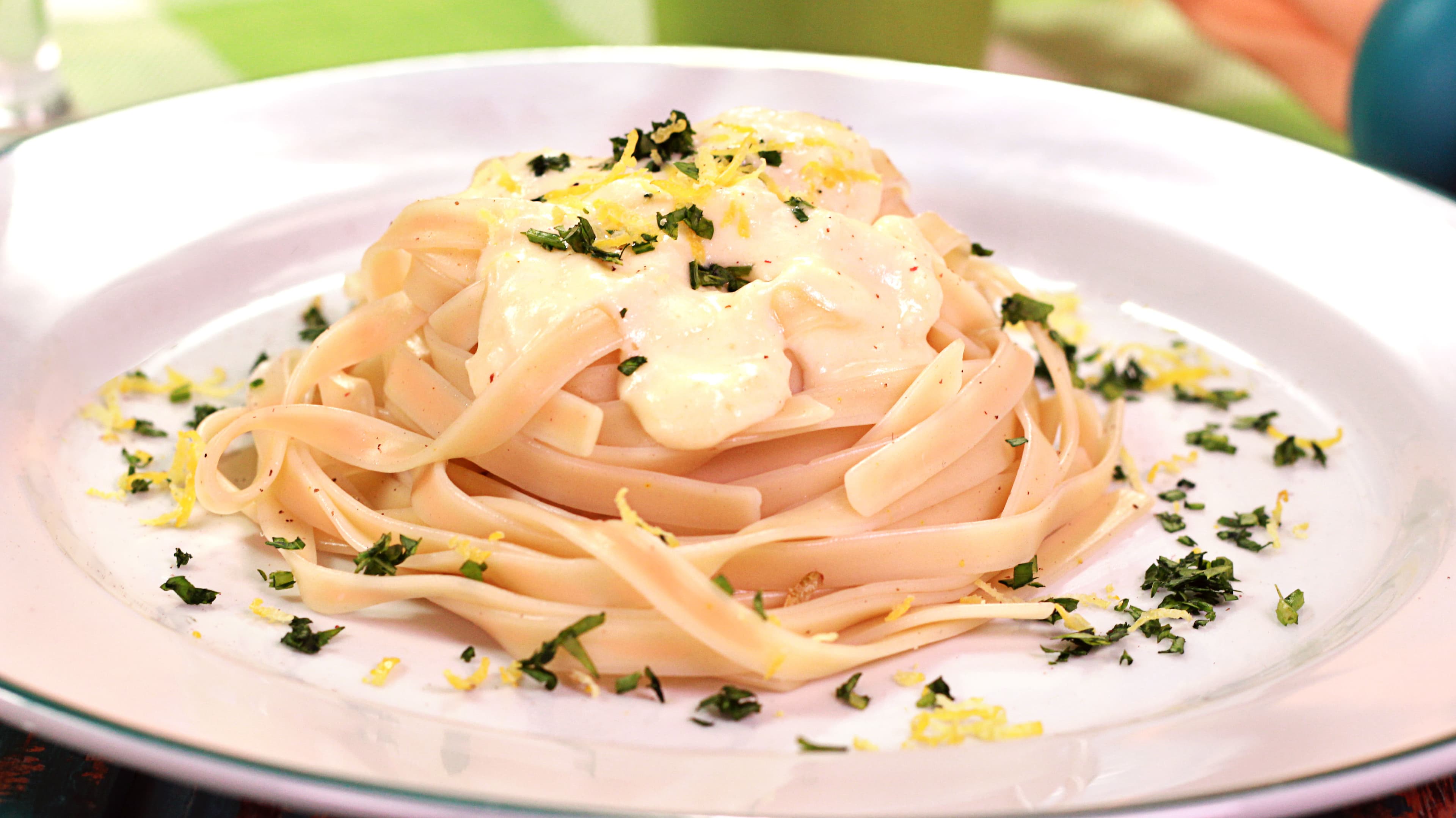 Macarrão ao Molho de Limão