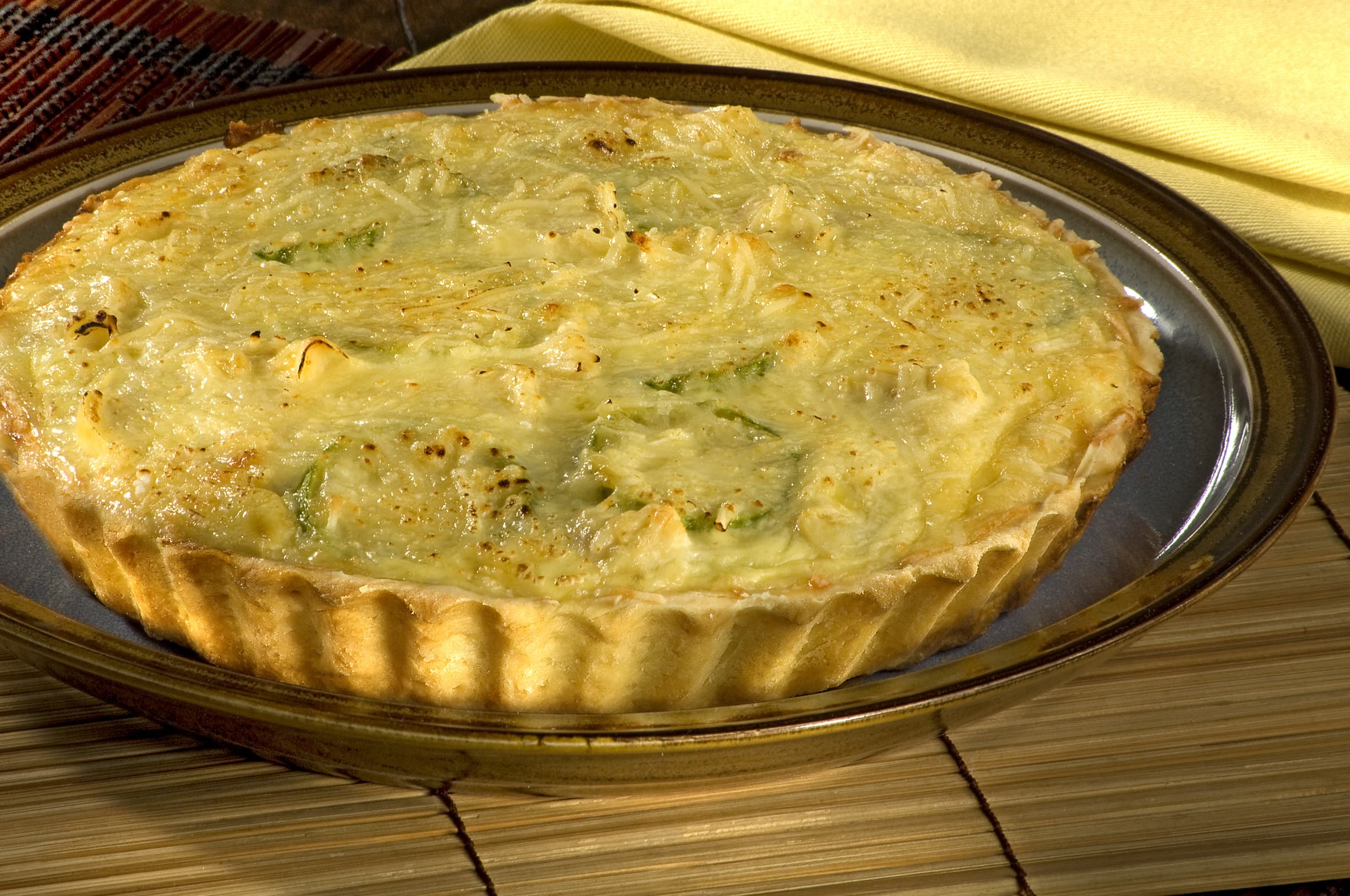 Quiche de Abobrinha com Champignon