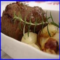 Maminha Aromática com Anéis de Cebola