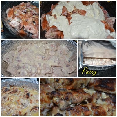 Frango à passarinho assado especial