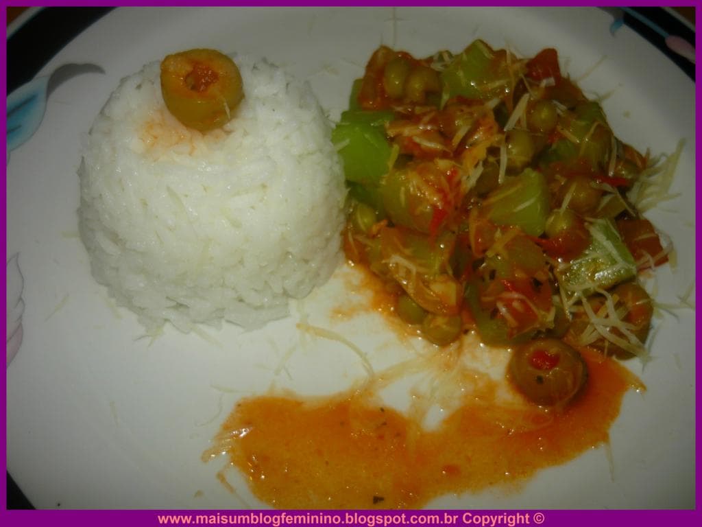 Refogadinho de chuchu