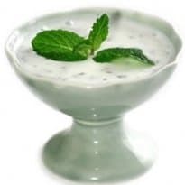 Molho de hortelã para salada