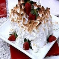 Bolo de sorvete ao forno