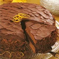 Bolo de Chocolate e Laranja