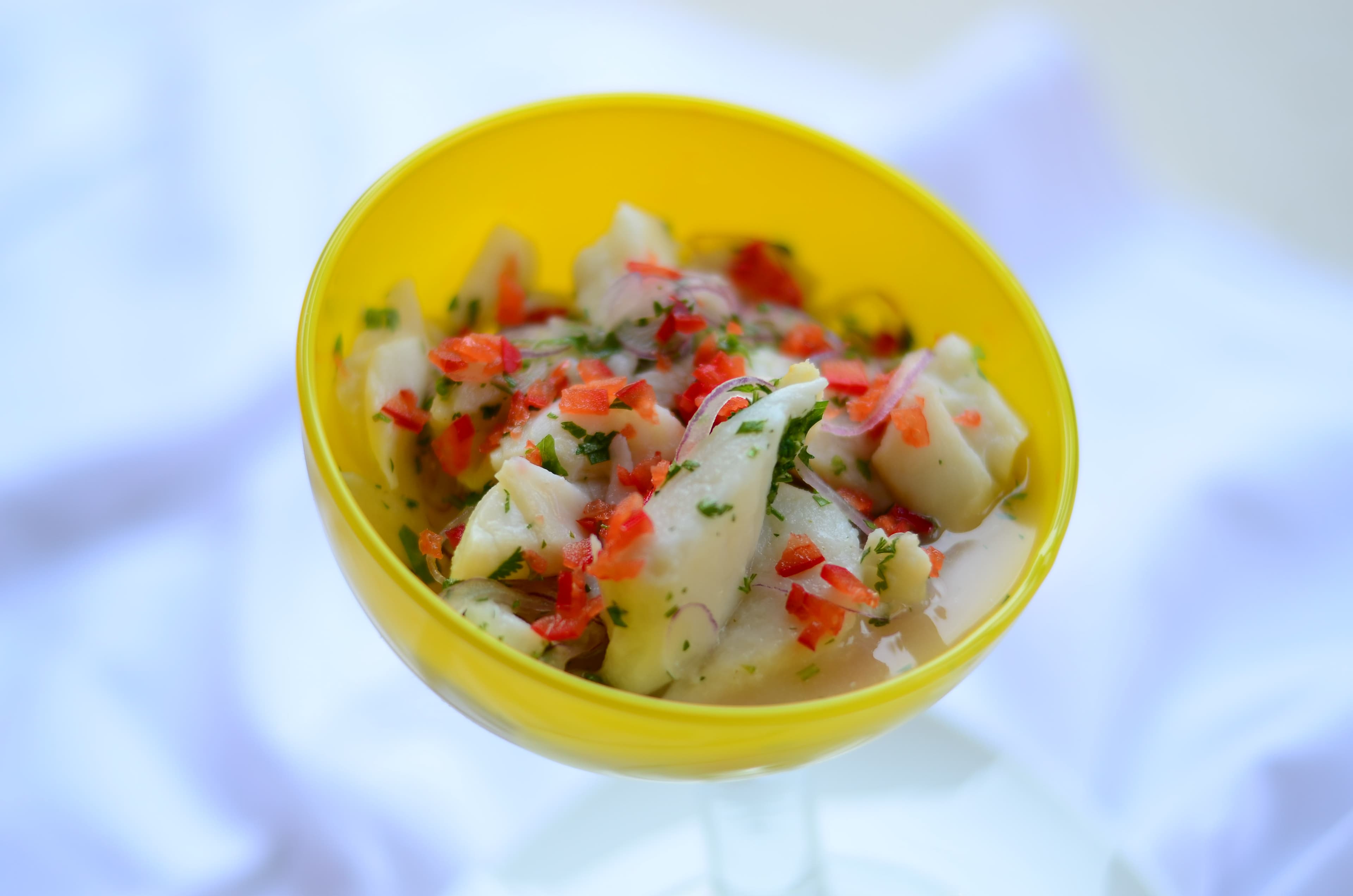 Ceviches de Peixe Branco