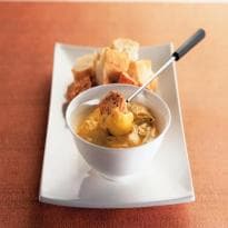 Fondue Estudantil de Queijo (super barato)