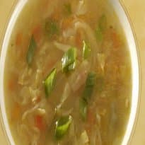 Sopa Chinesa de Vegetais