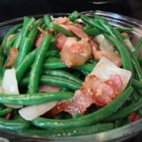 Vagem ao Bacon e Alho