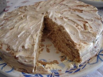 Bolo de Bolacha com Café