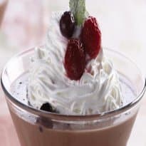 Creme de Chocolate com Marshmallow