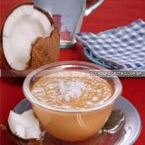 Doce de leite com coco