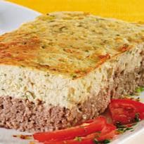 Bolo de Carne Duas Cores