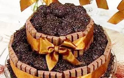 Bolo Brigadeiro Dois Amores