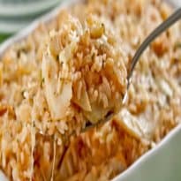 Arroz ao Forno com Bacalhau
