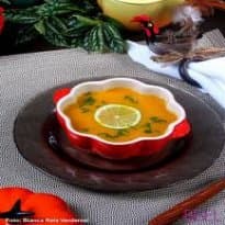 Sopa de Cenoura com Curry
