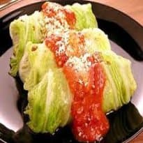 Acelga Recheada com Carne