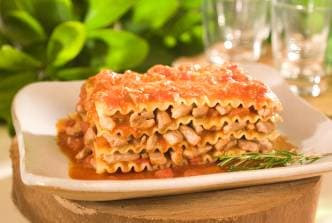 Lasanha ao Molho Agridoce