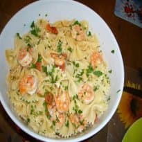 Gravatinha ao camarão