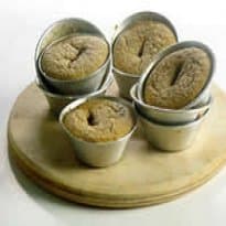 Muffin de Banana com Farelo de Trigo