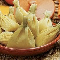 Pamonha Salgada Recheada com Calabresa