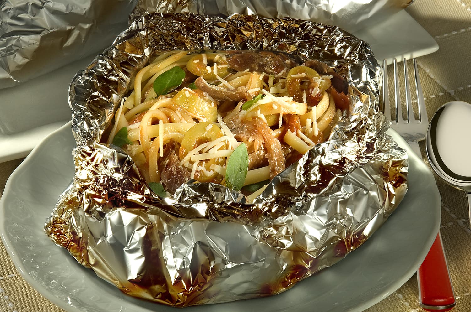 Spaghetti ao Cartoccio