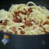 Espaguete à Carbonara do Edu Guedes
