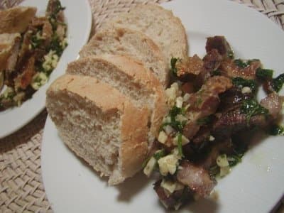 Petisco de Carne à Portuguesa