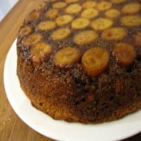 Bolo de Banana Caramelada