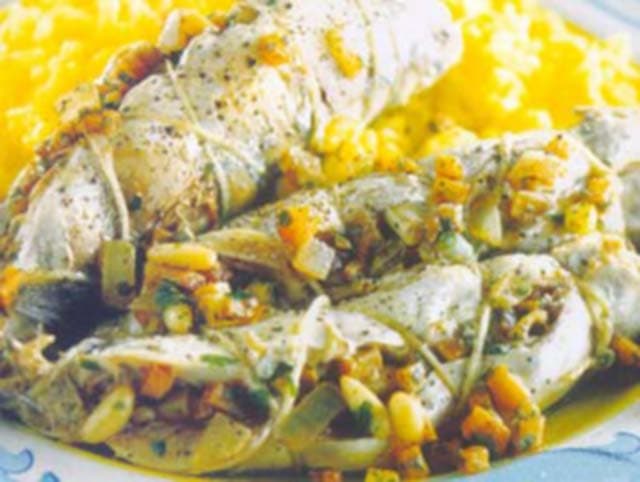 Cavala com especiarias