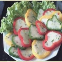 Pimentões Recheados Frios