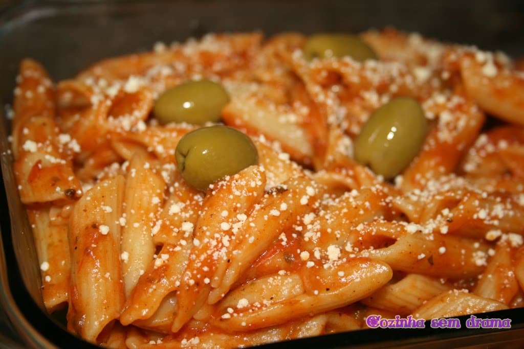Macarrão cremoso de panela de pressão