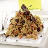 Arroz Árabe com Frutas Secas